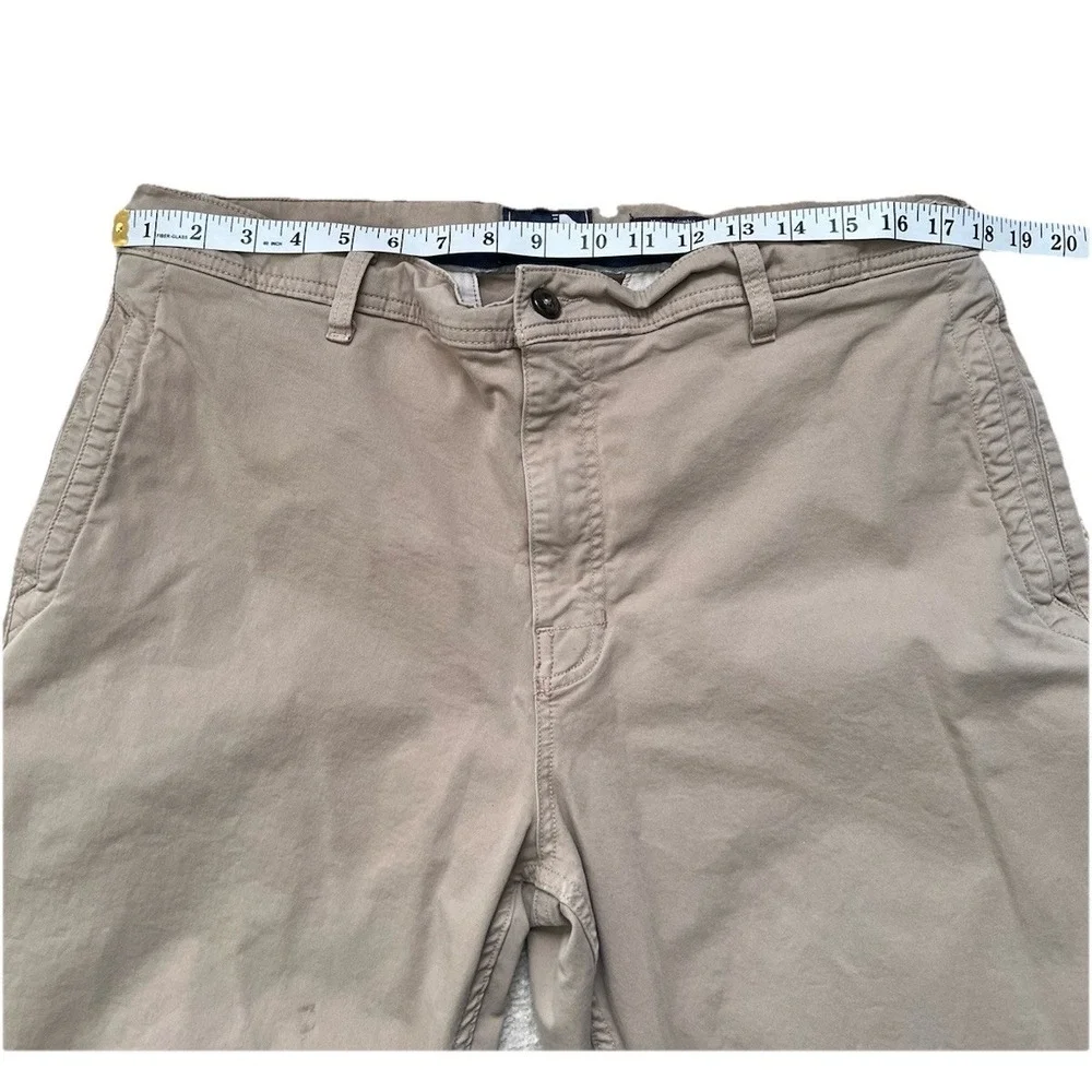 The North Face Mens 38 Regular Khaki California Heritage Chino Pants Tan Stretch